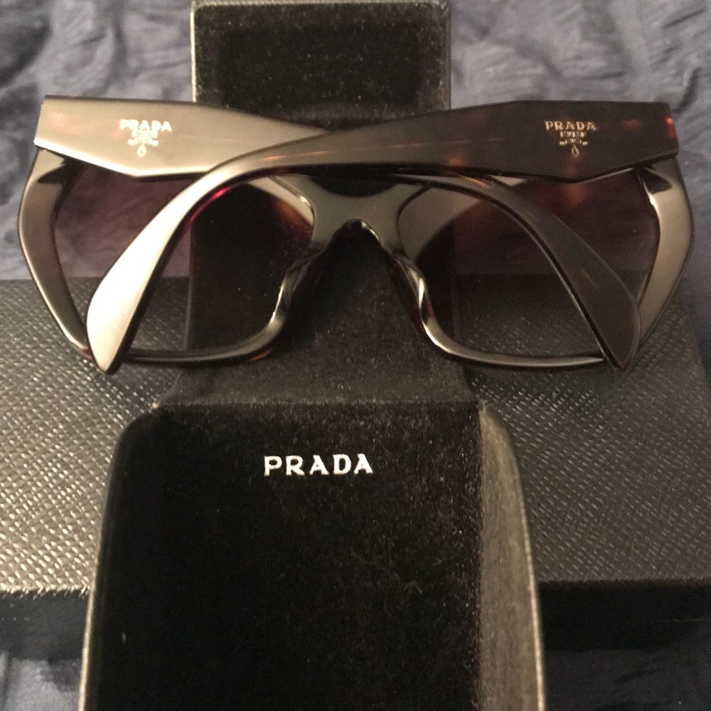 100%  Authentic Oversized Prada Sunglasses